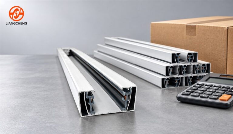 White two-wire track rail with wholesale order planning materials